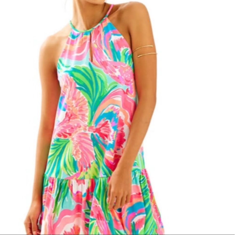 LILLY PULITZER Isabeau Spring Summer Dress Bright